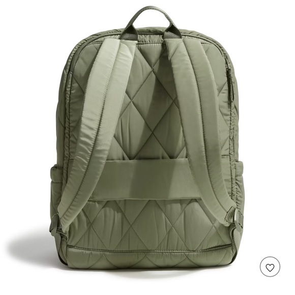 Vera Bradley Sage Quilted Backpack